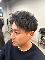 バトー バイ トリコ 船橋北口店(BATEAU by tricot)&nbsp;メンズ × ツイストスパイラルパーマ