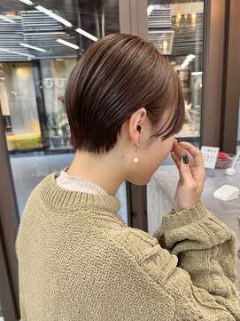 ミィ 表参道(mee.) 似合わせカット ショートボブ ショートヘア ハンサムショート