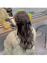 リミットバイアフィナー 大宮店(limit by Afinar)&nbsp;ハーフアップアレンジ