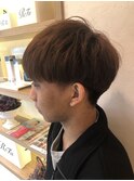 マッシュ×オレンジベージュ