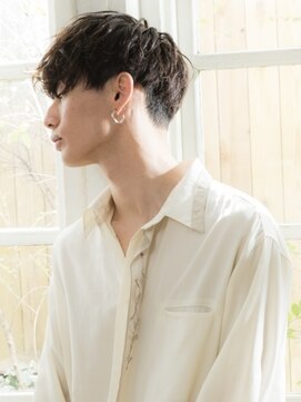 ユーフォリア 渋谷グランデ(Euphoria SHIBUYA GRANDE) 刈り上げマッシュ　ニュアンスパーマ　清潔感　MOMO