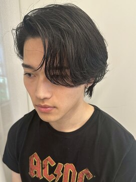 アコロン(acoron.) センターパート/波巻き/スパイラル/ツイスト/池袋メンズカット