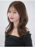 アンニュイロングヘア/20代/30代/40代/薄め前髪