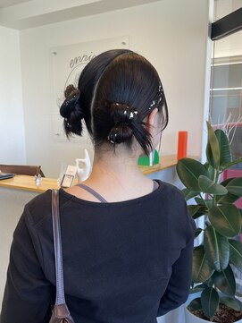 エンリッチヘア(enrich hair) タイトヘアセット/お団子ヘア/ツイン/参列ヘア