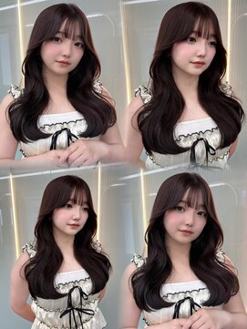 ボタン ハカタ(VOTAN hakata) 博多美容室/レイヤーカット/ピンクブラウン/暖色カラー