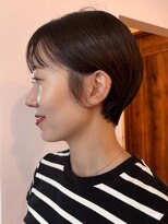 ロティー(loty)&nbsp;ショート マッシュ シースルーバング ベージュ 透明感 20代30代