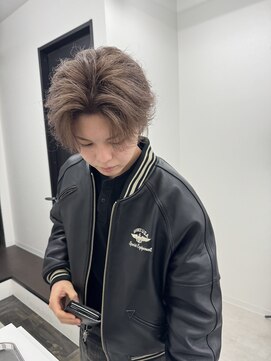 ステージ(STAGE) ミルクティーベージュ　メンズバレイヤージュ　本厚木