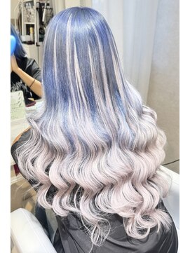 ミニルバイルルカ(minilu by LuLuca) ブルー×ホワイト