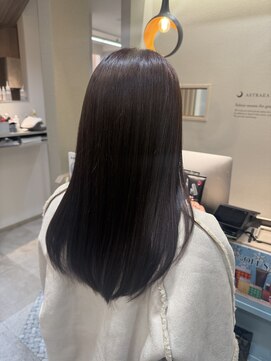 ワインラベンダーブラウン