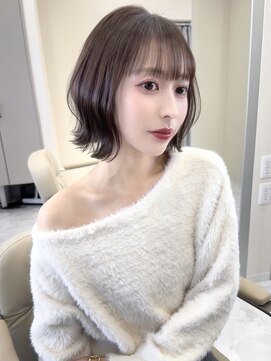 小顔効果抜群！くびれボブの黄金比率☆