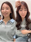 前髪髪質改善施術/10代20代30代/原宿