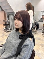 ラボアン 梅田店(lab.em.)&nbsp;イメージチェンジ！レイヤーボブスタイル♪