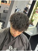 大学生におすすめ　波巻きパーマ