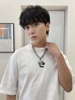 ハニー 町田(HONEY)&nbsp;シャドウパーマ/黒髪マッシュ1