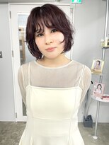 コエ(koe')&nbsp;ボブ　パーマ　札幌駅　レイヤー　暖色カラー