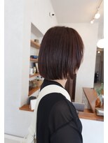イルプロム 御厨店(illuprom.)&nbsp;【illuprom.】レイヤーボブ × コーラルブラウン