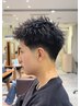 【YUTA指名】カット＋ウォーリアパーマ・スパイキーショート【ピンパーマ】