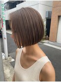 【clam./窪田】大人可愛いミニボブ/切りっぱなしボブ/髪質改善