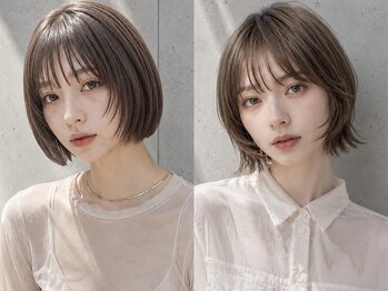 ヴェイン 渋谷(vain)の写真/[渋谷駅1分]骨格や髪質、理想の印象に合わせた前髪カット・顔周りカットでなりたい×垢抜けを叶える美容院