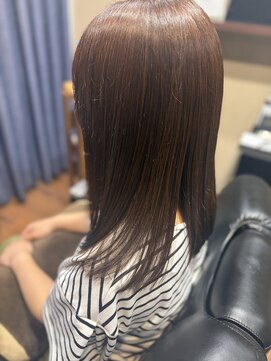 ピックアップ(Pick UP) 20代30代40代/セミロング/ピンクブラウン/大船渡