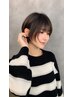 【来店5回目まで使用可】カット+低刺激白髪抑制カラ-+濃密TR¥22550→14500
