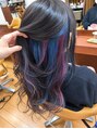 サラ 北仙台店(Sara) BLUE × PURPLE × inner color