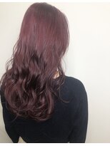 ヘアサロンエムフィス 池袋東口(HAIR SALON M Fe's) wine red color