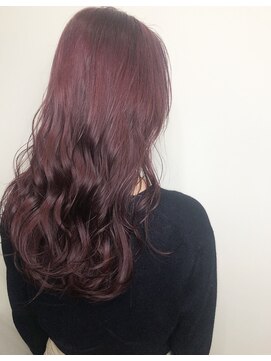 ヘアサロンエムフィス 池袋東口(HAIR SALON M Fe's) wine red color