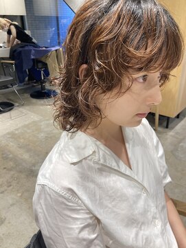 ビビト(bibito) bibito ウルフカット デジタルパーマ ソバージュ ウェービー