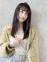 アイティー バイ アルバム 中野店(IT by ALBUM)&nbsp;ナチュラルストレート_ショートパーマホワイトアッシュ_58079