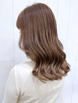 アイティーバイアルバム 八王子店(IT by ALBUM) ハイライトグラデーション_かきあげロング_ba319921