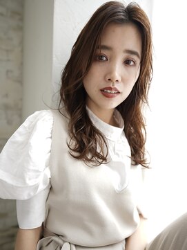 エル 横浜(eL) 【eL 横浜】トップボリュームアップ　ロング　ひし形　(大島)