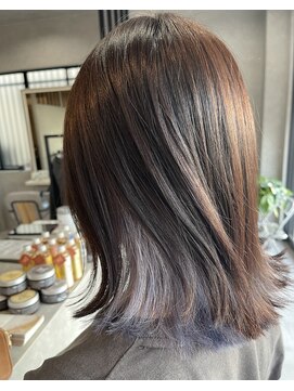 ムード カナザワ(mood kanazawa) 大人かわいいインナーカラー