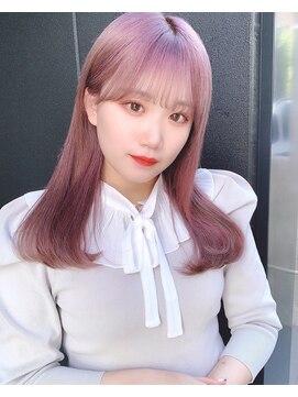 ルイ(LOUIS) 【 LOUIS 】色落ちが白っぽくなるピンクヘア