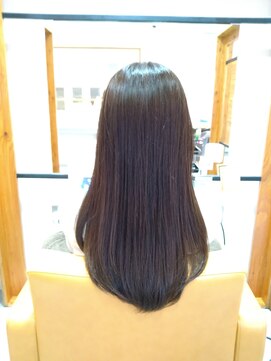 アドラーブル 松崎店(adorable) 【内巻きロングスタイル】20代30代40代