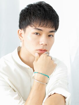 モッズヘアメン 名護大東店(mod's hair men) オーガニックカラー刈り上げツーブロックマニッシュa名護大東