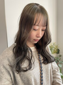 ヒリン(hirin) ◎オリーブグレージュ×ロング◎