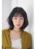 パール(PearL)&nbsp;PearL/抜け感ウルフボブ/切りっぱなしボブ/韓国ヘア/秋色