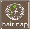hair nap【ヘアーナップ】のお店ロゴ