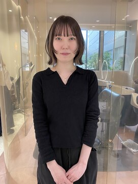 マイル 渋谷(mile) イヤリングカラー×フェイスレイヤー