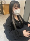 20代30代大人可愛い透明感イヤリングカラーホワイトシルバー