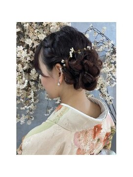 フォトリンクキポ 日本橋(Photo link ki.po) 振袖☆着付け＋ヘアセット　￥14,300～