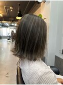 外ハネボブ×ハイライト