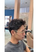 スパイキーツイストピンパーマ