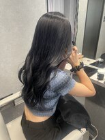 リラス 博多(rilas)&nbsp;つやつや　ブルーラベンダー　ブリーチあり