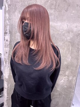 キング 梅田(K!ng) 縮毛矯正髪質改善ハイライトレイヤーカット梅田美容室エクステ