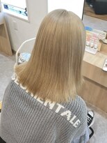 カラースタンド(COLOR STAND)&nbsp;ミルクティーベージュハイトーンダブルカラーブリーチ佐賀