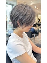 40代/50代/絶壁解消・前下がり・ショートボブ【浅野】