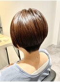 刈り上げ女子/マッシュショート/前下がりショート/丸みショート