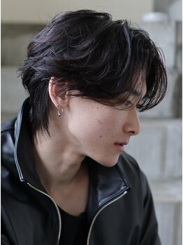 クレットメン 名古屋(CLETO men)の写真/【朝のスタイリングが楽になる】トレンドを押さえたメンズカット×パーマでイメチェン♪